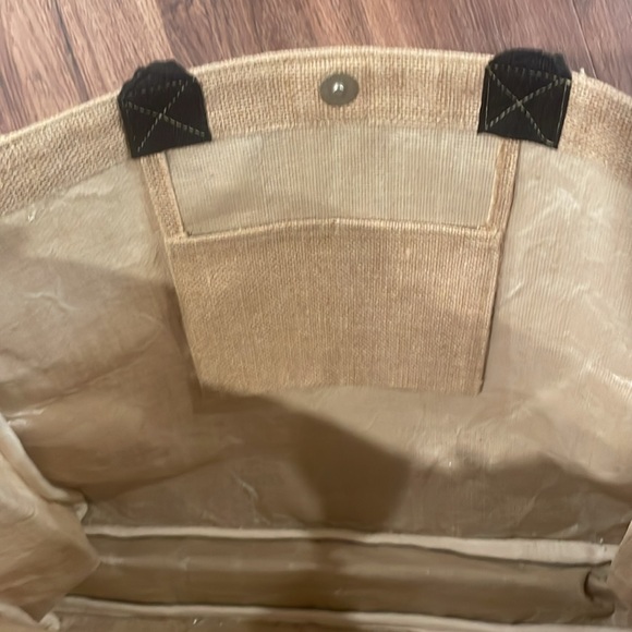 No Drama Llama Burlap Tote Bag, NWT - Picture 6 of 6